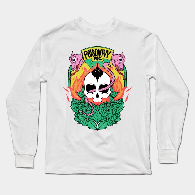 Poison Ivy Inc. Long Sleeve T-Shirt by rjartworks